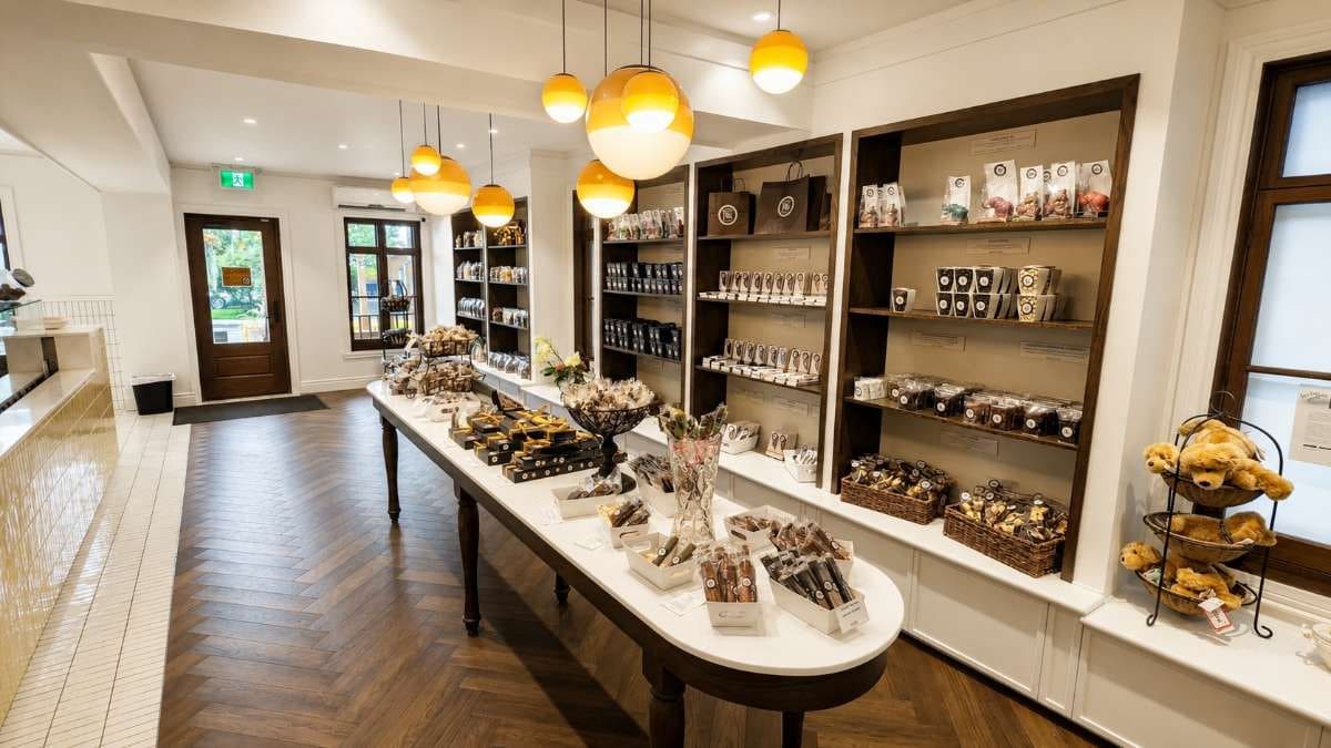 Retail boutique interior by IN Design & Construction
