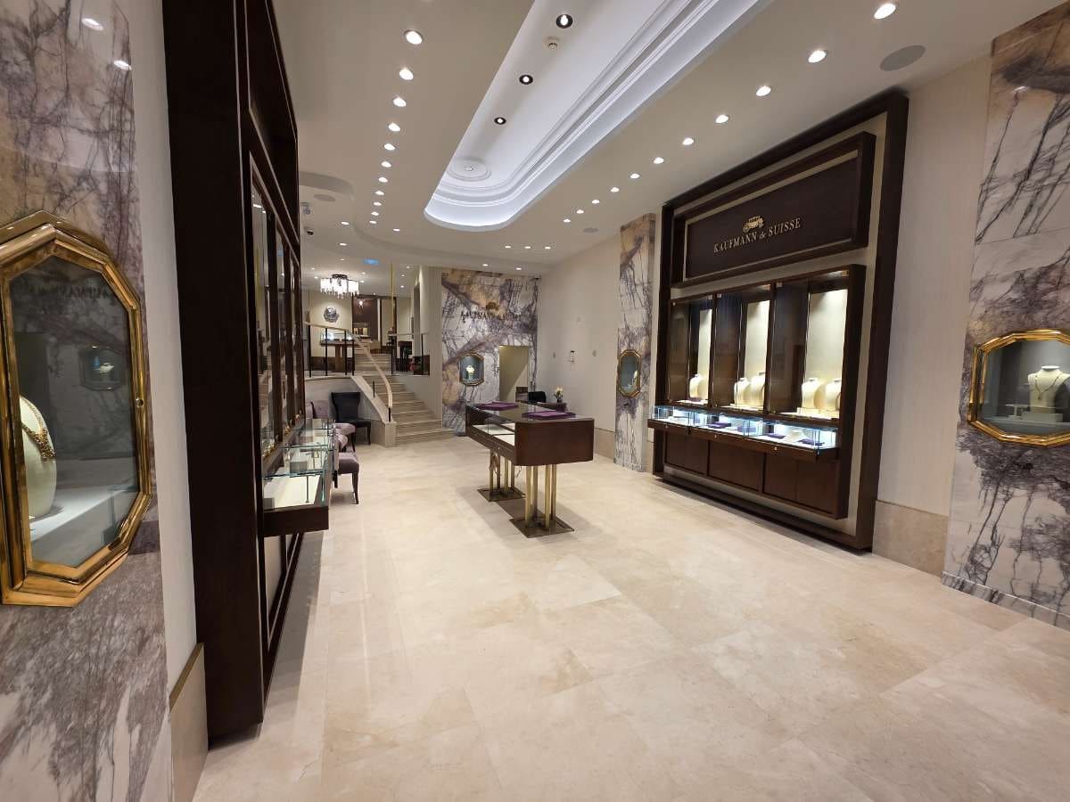 Clean, minimal commercial interior by IN Design & Construction