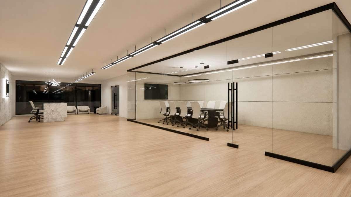 Industrial and distribution interior build by IN Design & Construction in Vaudreuil-Soulanges